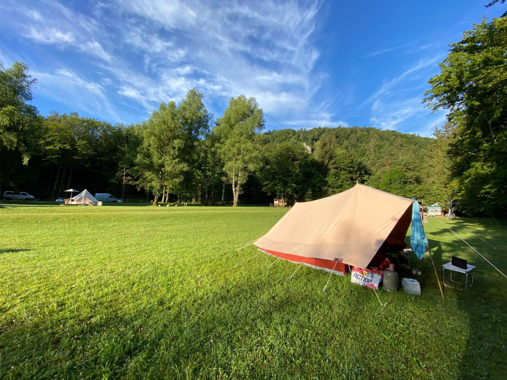 Eco River Camp - Pitches Radovljica Ngoại thất bức ảnh
